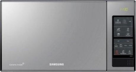 Микроволновая печь Samsung ME83XR 850 Вт серый чёрный Зеркальная передняя панель