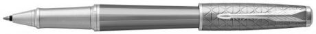 Ручка-роллер Parker Urban Premium T313 Silvered Powder CT F чернила черные 1931586