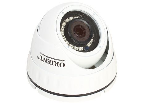 Камера наблюдения ORIENT IP-950-SH24BP MIC IP-камера с микрофоном купольная, 1/2.9" Sony Low Illumination 2.4 Megapixel CMOS Sensor (IMX323+Hi3516C),