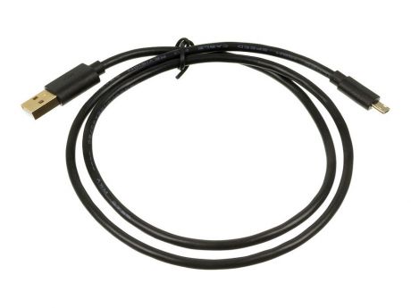 Кабель 2A Square Connector microUSB B (m) USB A(m) 0.75м черный