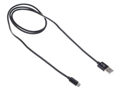 Кабель Buro microUSB-USB 2.0 черный 1м (BHP RET LGHT-B)