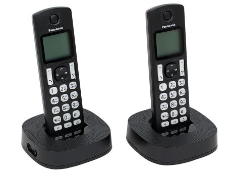 Телефон DECT Panasonic KX-TGC322RU1 АОН, Caller ID 50, Эко-режим, Память 50, Black-List, Автоответчик + дополнительная трубка