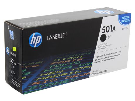 Картридж HP-Q6470A LaserJet 36003800 Черный