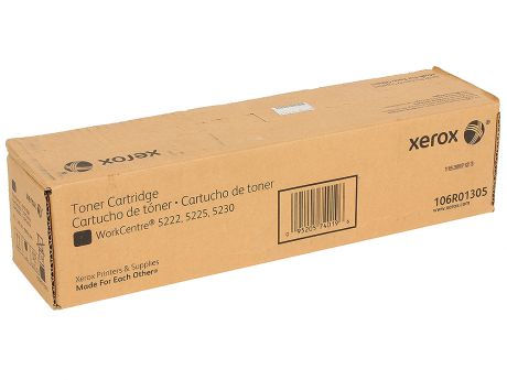Картридж Xerox 106R01305 для WCP 5225/5230. Чёрный. 30000 страниц.