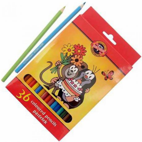 Набор цветных карандашей Koh-i-Noor КРОТ 36 шт 17.5 см 3655/36 26KS 3655/36 26KS