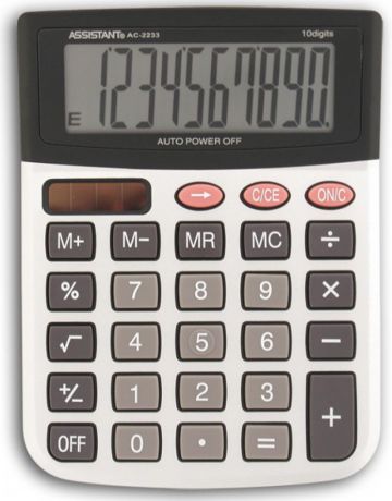 Калькулятор настольный Assistant AC-2233 10-разрядный AC-2233