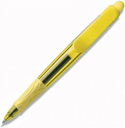Ручка шариковая SNOWBOARD Fluo, желтый корпус 30598/Ж