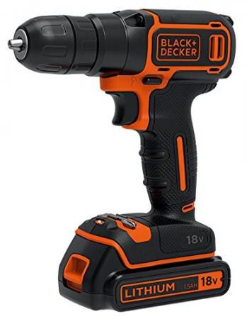 Аккумуляторная дрель-шуруповерт Black & Decker BDCDC18K-QW