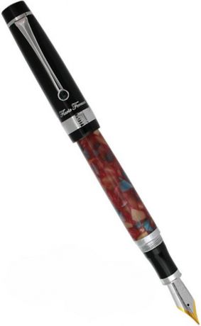 Ручка Перьевая Alchimia, корпус с цветным акриловым покрытием, черн. колпачок, хромированные детали