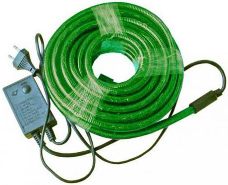 Гирлянда электр. дюралайт,3 жилы,зеленый,круглое сечение,диаметр 12 мм, 6м, 144 лампы, с контроллер