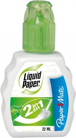 Корректирующая жидкость Paper Mate Liquid Paper 2 in 1 22 мл S0900151