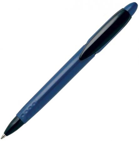 Ручка шариковая UNIVERSAL PROMOTION MAMBO Classica, синий корпус/черный клип, требует замены стержня