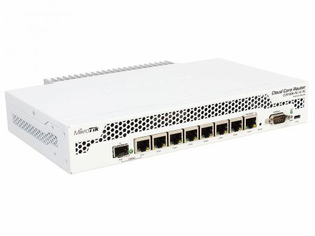 Маршрутизатор MikroTik CCR1009-7G-1C-PC Cloud Core Router with Tilera Tile-Gx9 CPU (9-cores, 1Ghz per core), 1GB RAM, 7xGbit LAN, 1x Combo port (1xGb