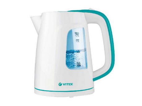 Чайник Vitek VT-7022 W 2200 Вт 1.7 л пластик белый