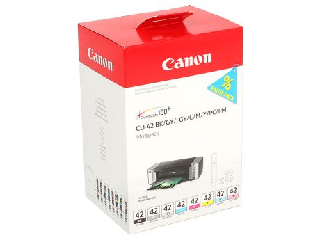 Картридж Canon CLI-42 Multi Pack для PRO-100. 8 чернил.