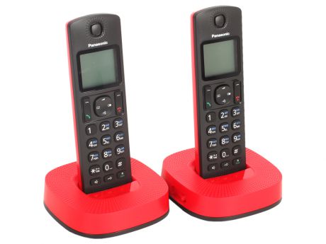 Телефон DECT Panasonic KX-TGC312RUR АОН, Caller ID 50, Эко-режим, Память 50, Black-List, + дополнительная трубка