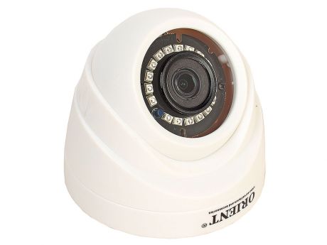 Камера наблюдения ORIENT IP-940-OH10B IP-камера с аудиовходом купольная, 1/4" OmniVision 1 Megapixel CMOS Sensor (OV9732+Hi3518E), 2 Megapixel HD Lens