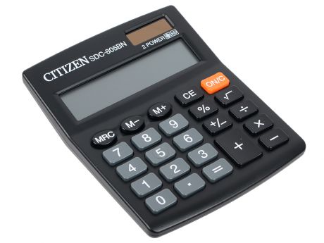 Калькулятор настольный Citizen SDC-805BN 8-разрядный