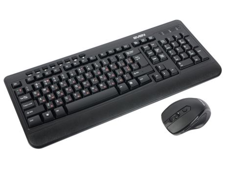 Клавиатура Sven Comfort 3500 Wireless USB черный SV-014285