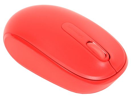 (U7Z-00034) Мышь Microsoft Mobile Mouse 1850 красный, беспроводная (1000dpi) USB2.0 для ноутбука