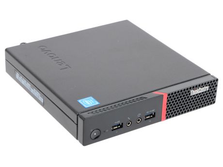 Неттоп Lenovo ThinkCentre M600 TINY slim (10GB000RRU) Celeron J3060 (1.6)/4Gb/500Gb/HD Graphics 400/WiFi/BT/6xUSB 3.0/2xDP/LAN/Win 10 SL Black