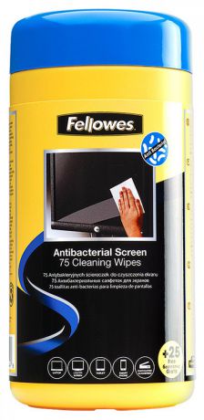 Влажные салфетки Fellowes FS-22117 100 шт