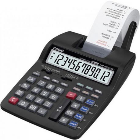 Калькулятор бухгалтерский CASIO HR-150RCE-WA-EC 12-разрядный