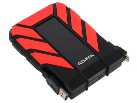 Внешний жесткий диск 2.5" USB3.0 3Tb Adata HD710 Pro AHD710P-3TU31-CRD красный