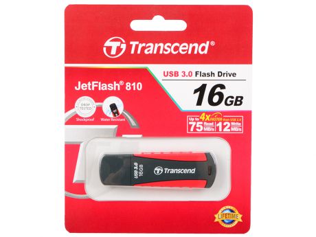 Флешка USB 16Gb Transcend Jetflash 810 USB3.0 TS16GJF810