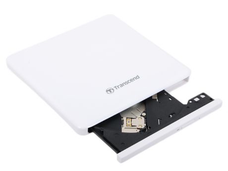 Внешний привод DVD±RW Transcend TS8XDVDS-W Slim USB2.0 Retail белый