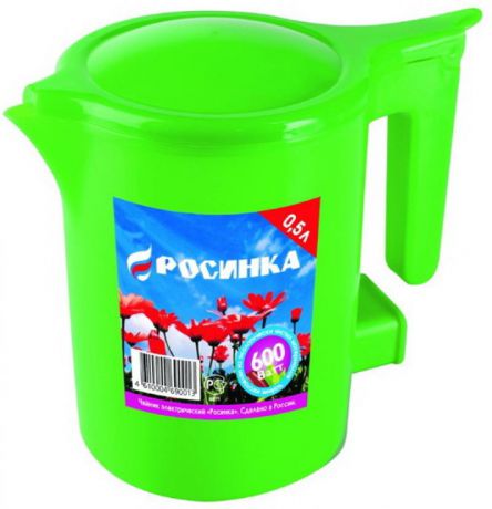 Чайник Росинка ЭЧ-0,5/0,5-220 500 Вт 0.5 л пластик зелёный