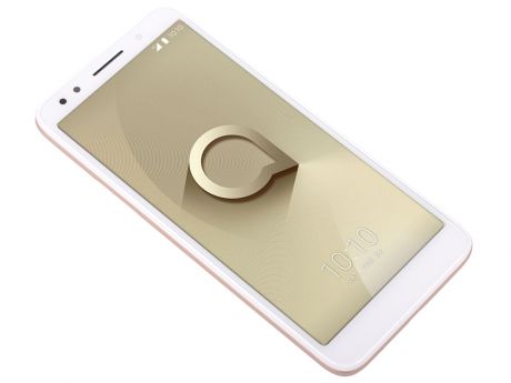 Смартфон Alcatel 1X (5059D) White/Gold MT6739 2Gb/16Gb/5.3" (960x480)/13+5Mp/4G/Android 8.0
