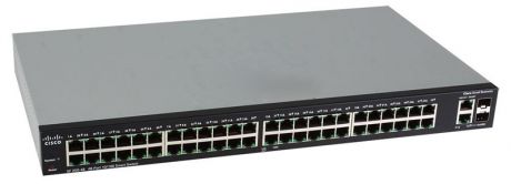 Коммутатор Cisco SLM248GT-EU SF 200-48 48-портовый коммутатор 48-Port 10/100 Smart Switch