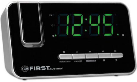 Часы с радиоприёмником First FA-2421-7 серебристый