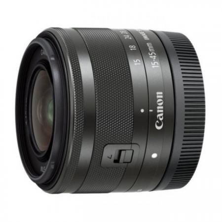 Объектив Canon EF-M STM 15-45mm f/3.5-6.3 черный 0572C005