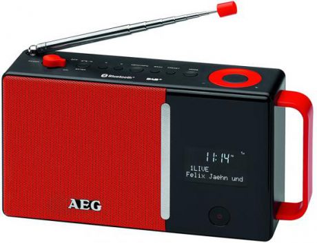Радиоприемник AEG DAB 4158 rot DAB+