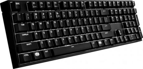 Клавиатура проводная Cooler Master MasterKeys Pro L White LED USB черный SGK-4070-KKCR1-RU