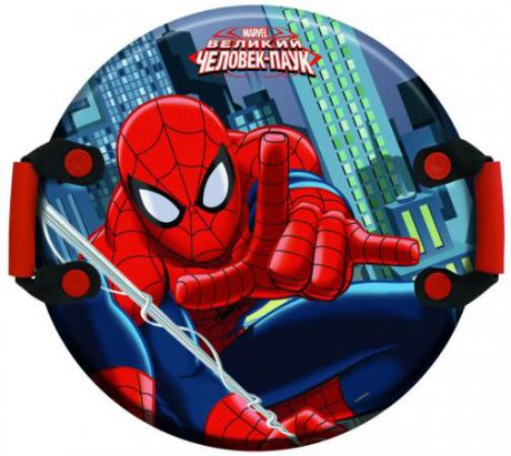Ледянка 1Toy Marvel: Spider-Man 54см, кругл.с плотн.ручками, универсальная