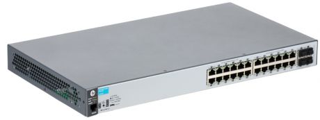 Коммутатор HP 2530-24G (J9776A) Managed, 24*10/100/1000 + 4 SFP, 19