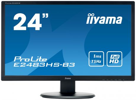 Монитор жидкокристаллический Iiyama E2483HS-B3 Монитор LCD 24