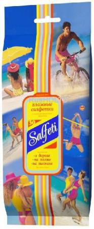 Салфетки влажные Salfeti Family 30 шт гипоаллергенные не содержит спирта