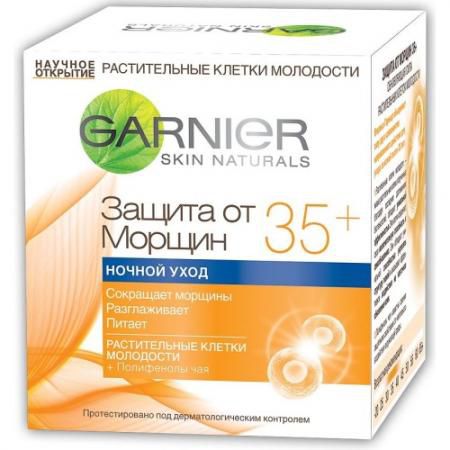 GARNIER Крем ночной Клетки Молодости Защита от морщин 35 50мл