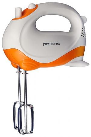 Миксер ручной Polaris PHM 2010 150 Вт белый оранжевый