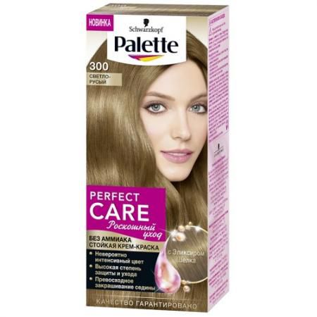 PALETTE PERFECT CARE крем-краска 300 Светло-русый 110 мл