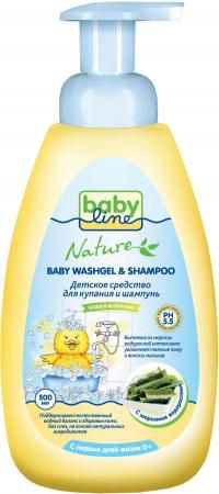 Средство для купания Babyline Nature с морскими водорослями 500 мл