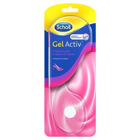 Scholl GelActiv Стельки для открытой обуви