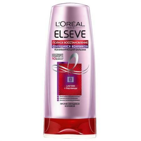 LOREAL ELSEVE Бальзам-ополаскиватель для волос Полное восстановление секущихся кончиков 200мл