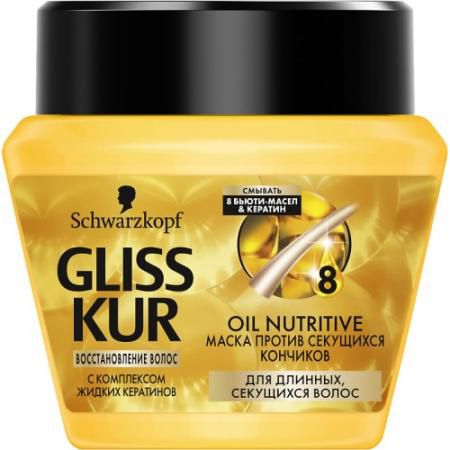 GLISS KUR Питательная маска Oil Nutritive 300 мл