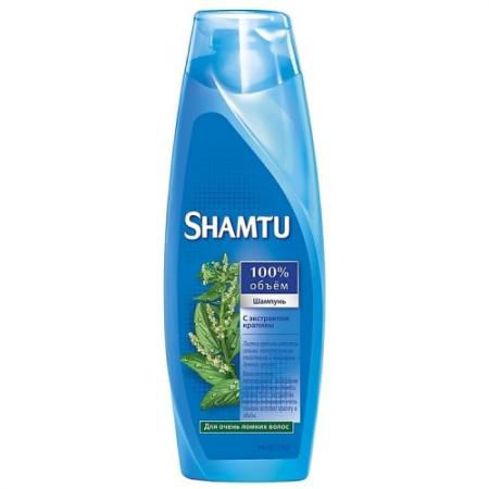 Шампунь Shamtu Против ломкости волос с экстрактом крапивы 360 мл