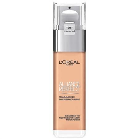 LOREAL ALLIANCE PERFECT Тональный крем тон D4 Золотистый